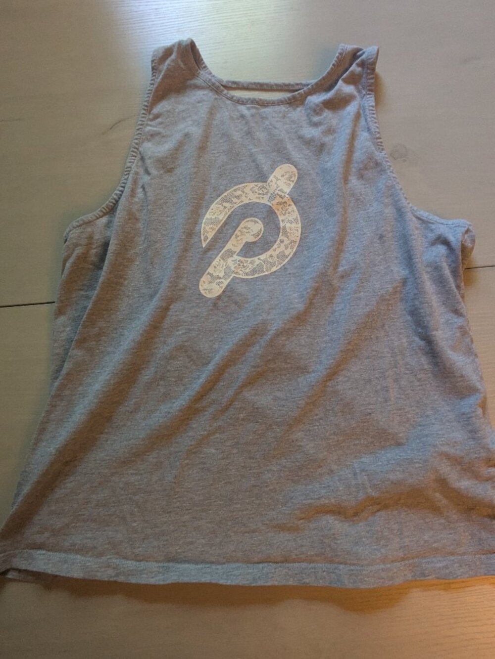 Large Peloton Cotton Keyhole Tank